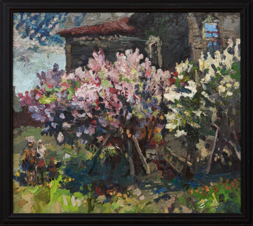 Цветет сирень в Коломне Буртов Николай