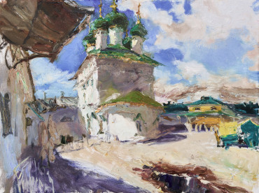 Церковь Спаса в рядах. Солнце Боброва Елена