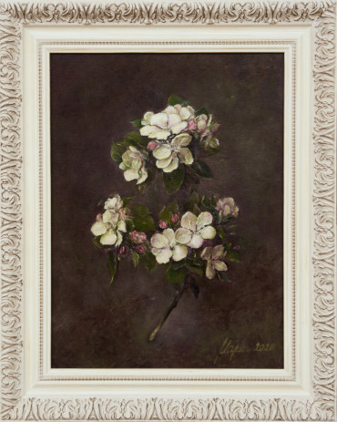 М.Скляр. Ветка яблони Студия «Рябинки»